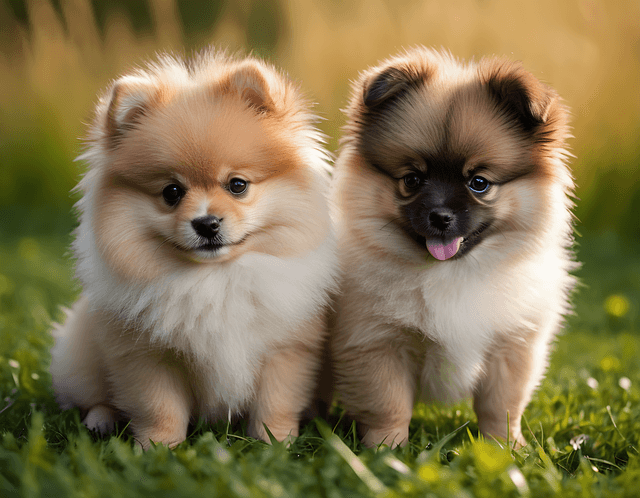 PAREJA POMERANIAS