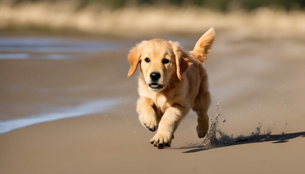 golden paseando