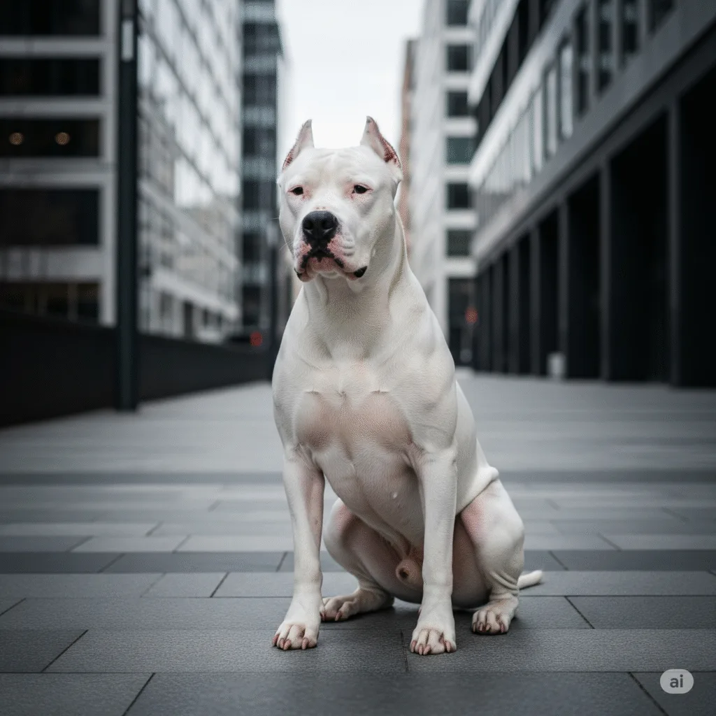 perro dogo argentino