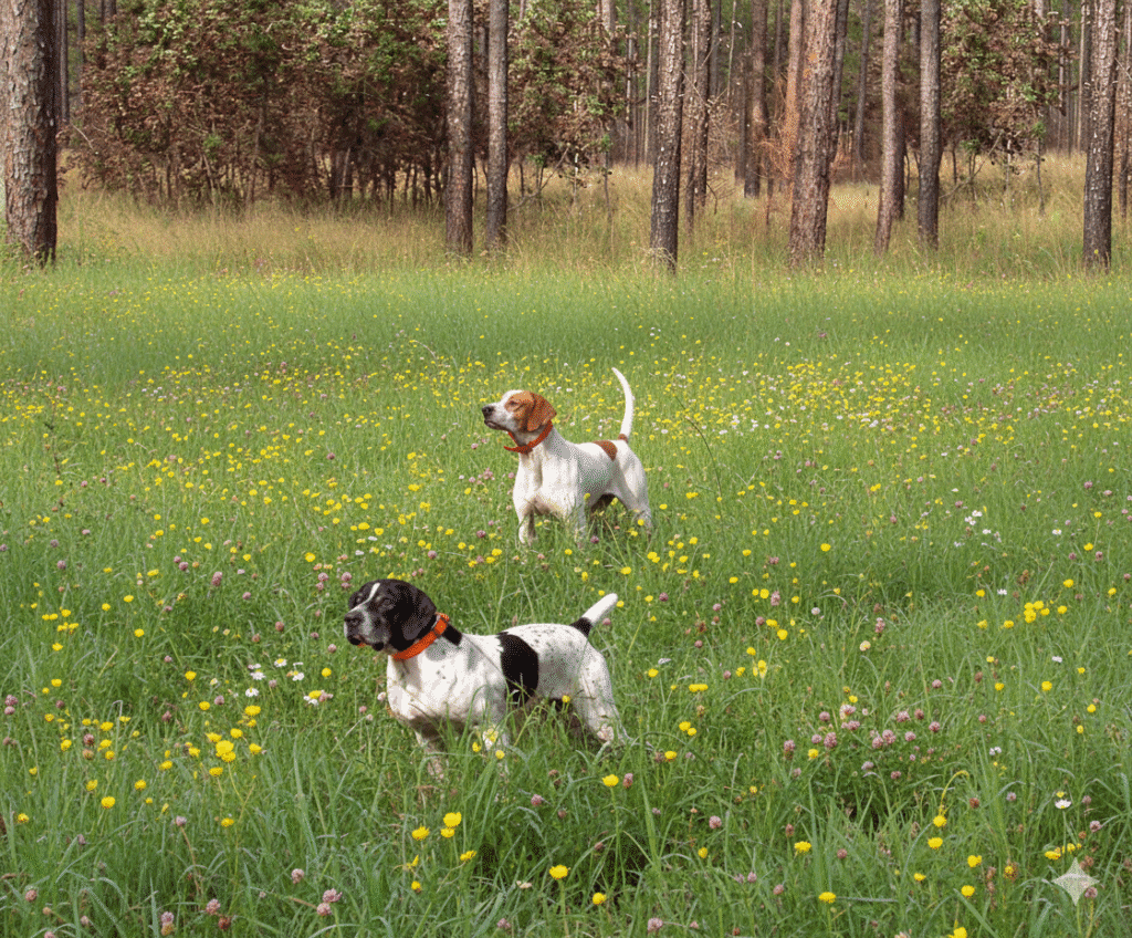 perro caza pointer